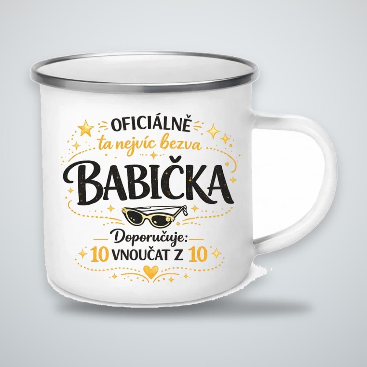 Plecháček Oficiálně ta nejvíc bezva babička | 340 ml