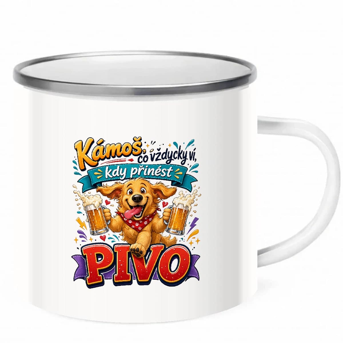 Plecháček pro kamaráda – Kámoš, co vždycky ví, kdy přinést pivo