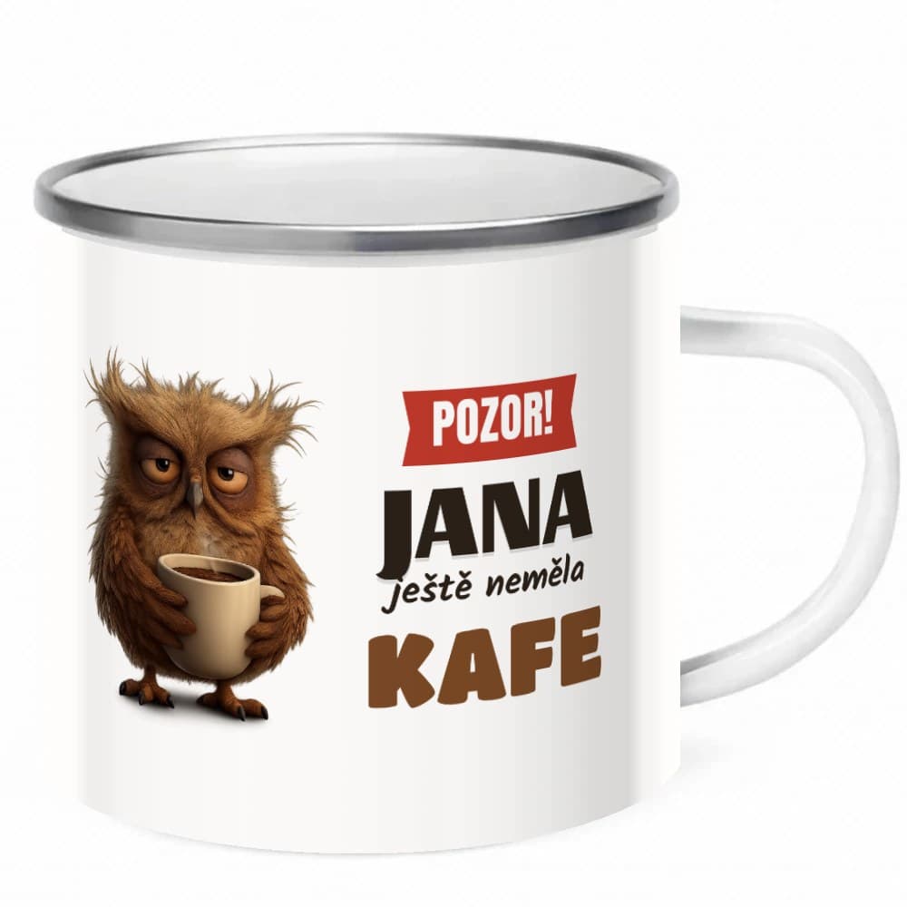 Plecháček se jménem – Pozor, ještě neměla kafe