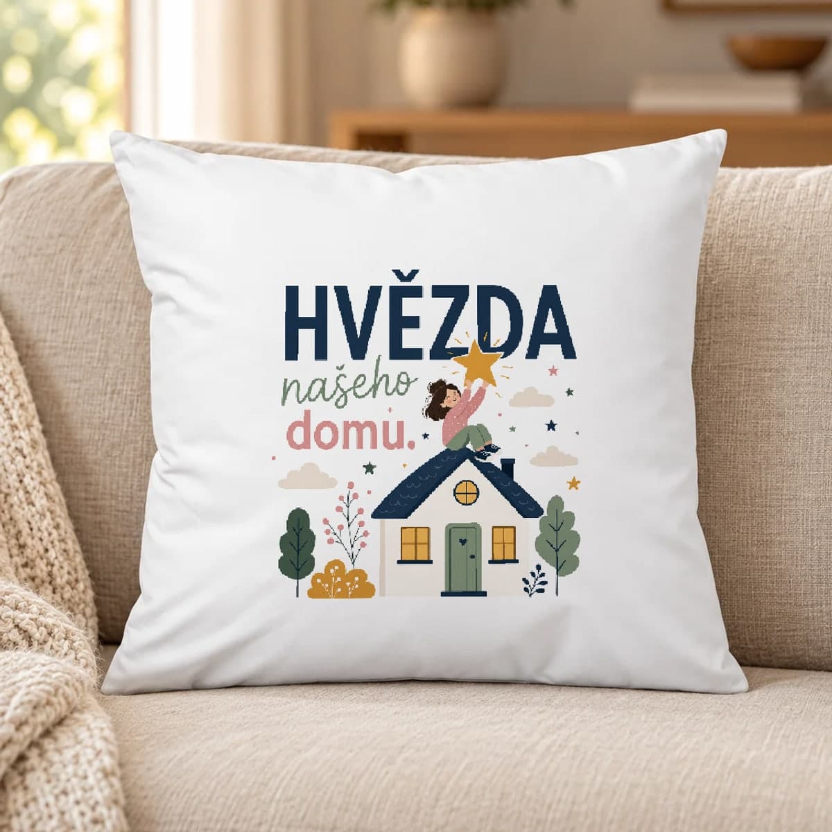 Polštář – Hvězda našeho domu