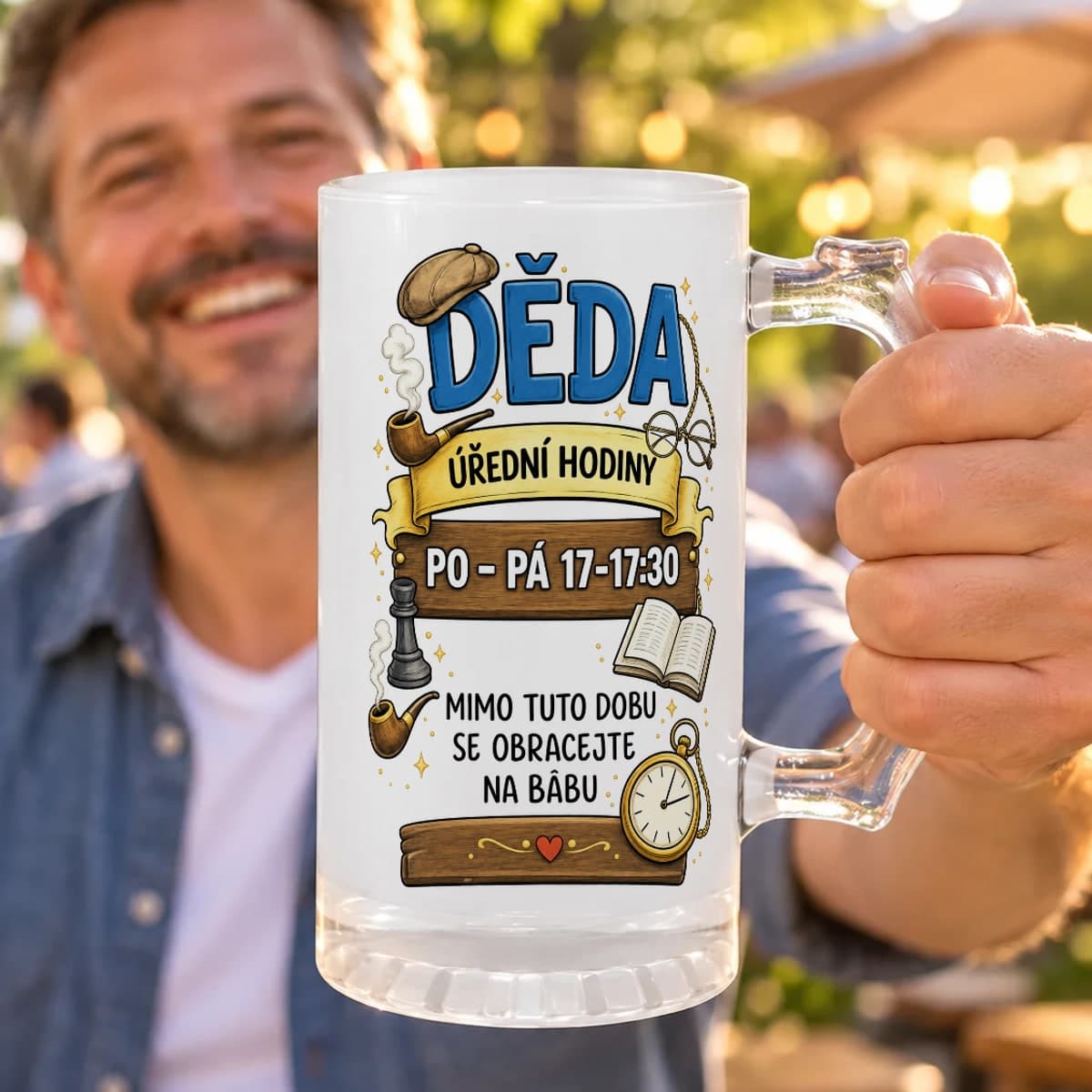 Půllitr – Děda, úřední hodiny