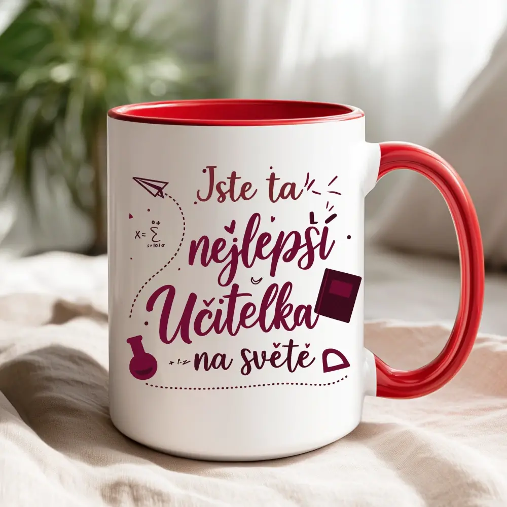 Hrnek Jste ta nejlepší učitelka na světě
