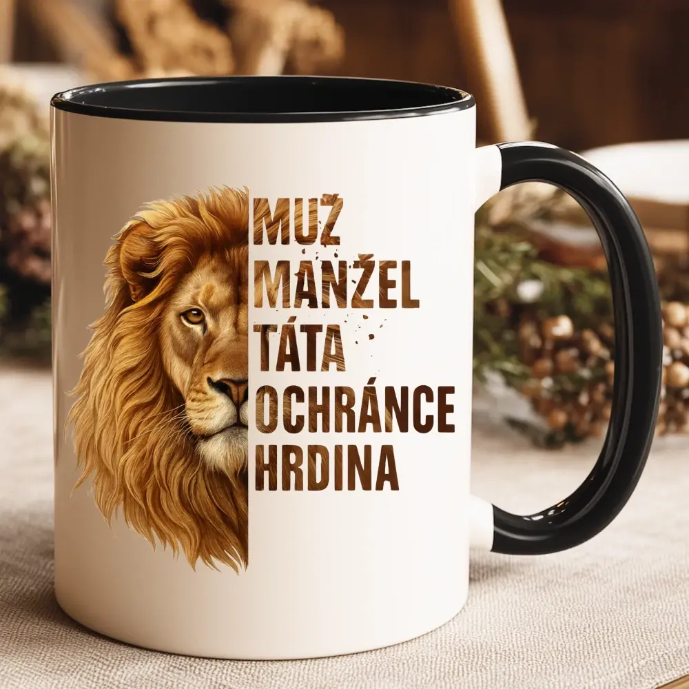 Hrnek – Muž, Manžel, Táta, Ochránce, Hrdina