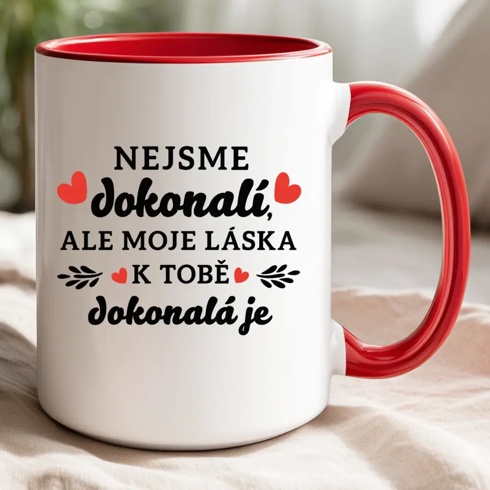 Hrnek – Moje láska k tobě je dokonalá