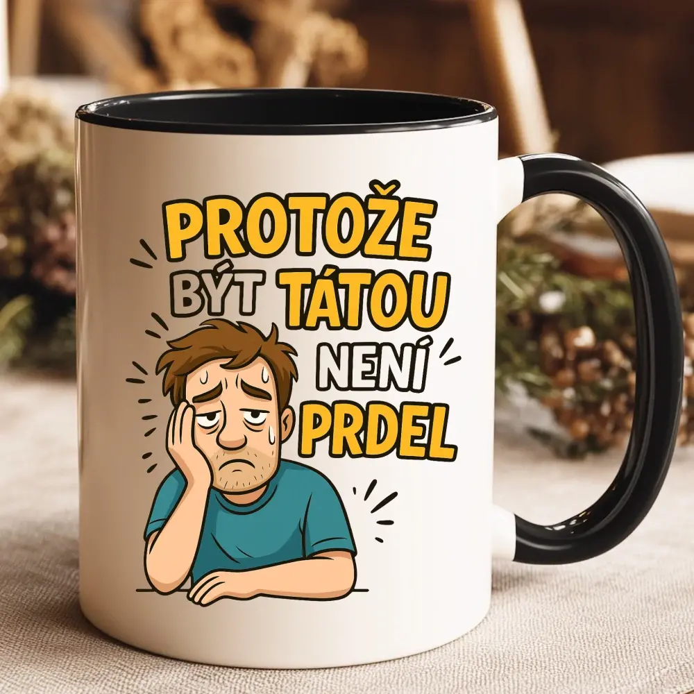 Hrnek – Protože být tátou není prdel