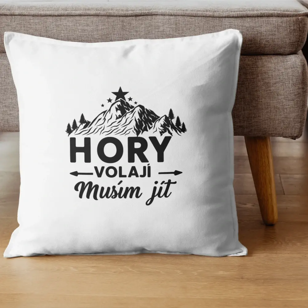 Polštář Hory volají, musím jít