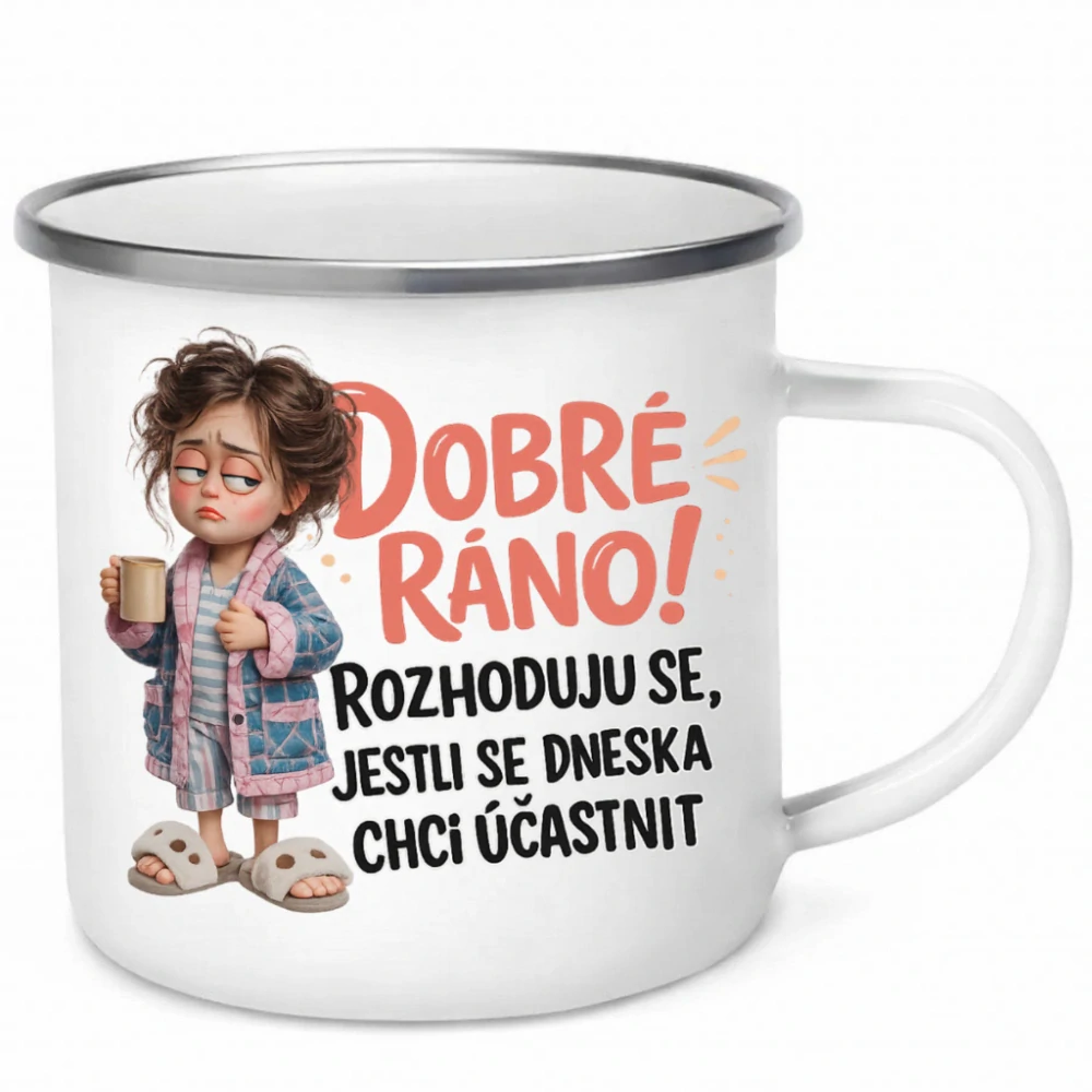 Plecháček Dobré ráno – Rozhoduju se, jestli se dneska chci účastnit | 330 ml