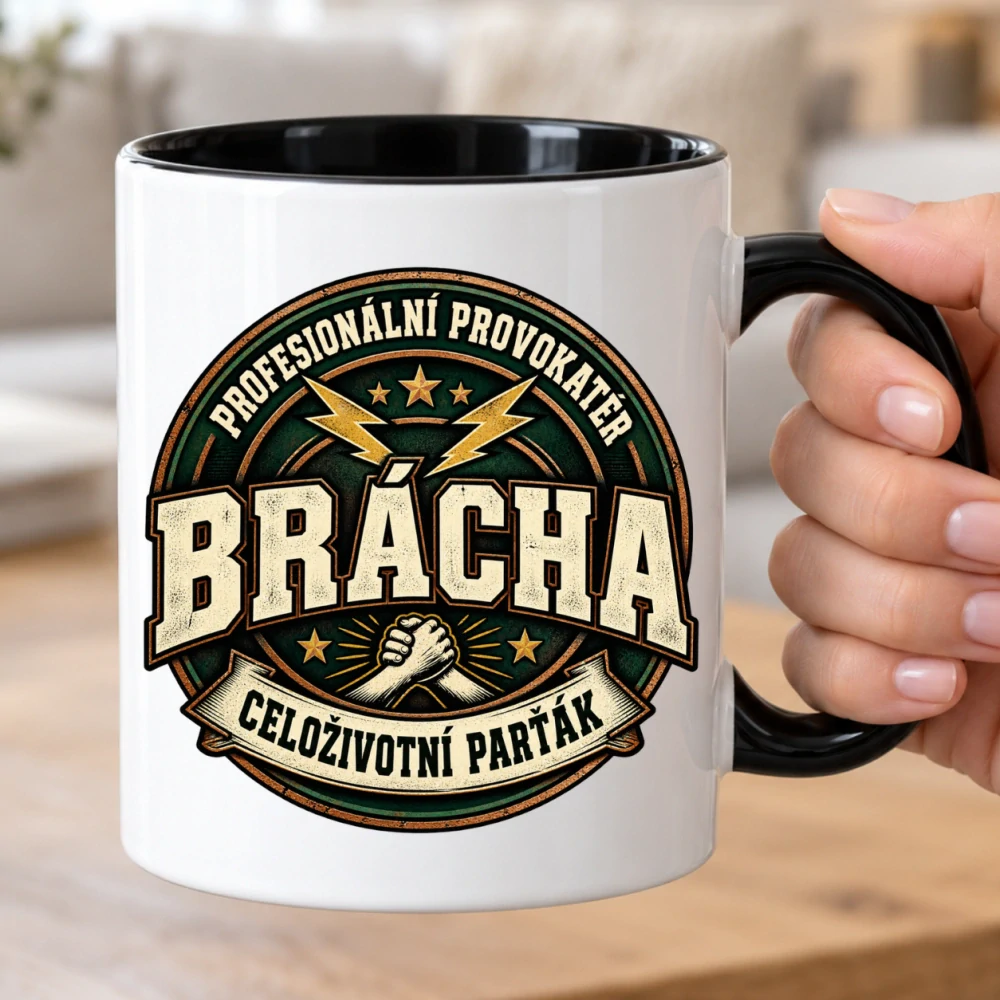 Hrnek pro bráchu – Profesionální provokatér, celoživotní parťák
