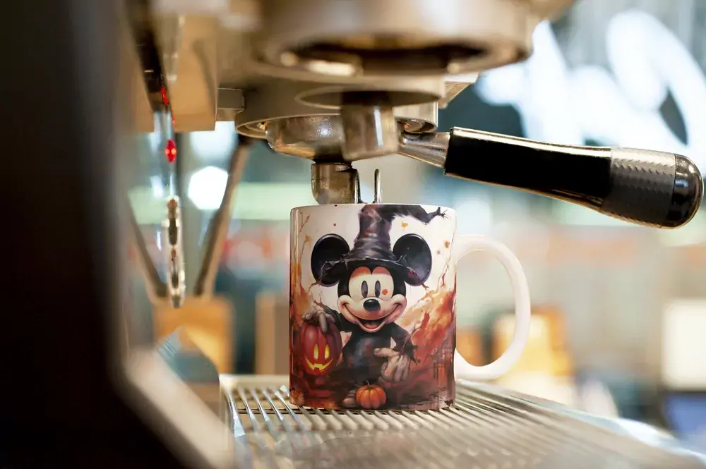 ✨ Mickey Mouse v strašidelném klobouku – Halloweenská magie 🎃