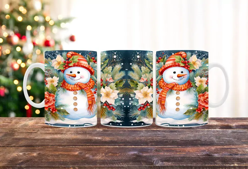 ☃️ Sněhulákova radost: Červená čepička a mrkvový nos ❄️