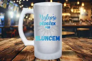 Půllitr Nejlepší dědeček pod sluncem – 400 ml