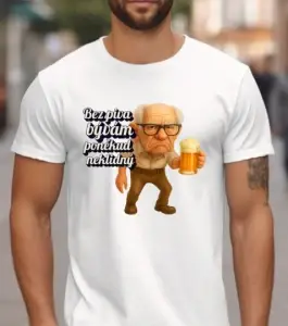 Tričko – Bez piva bývám poněkud neklidný