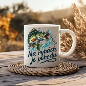 Hrnek Na rybách je pohoda