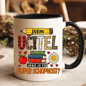 Hrnek Jsem učitel – Jaká je tvá super schopnost?