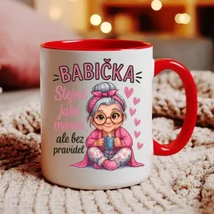 Hrnek – Babička stejná jako máma, ale bez pravide