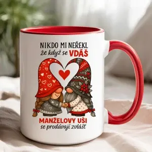 Hrnek – Manželovy uši se prodávají zvlášť