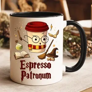 Hrnek „Espresso Patronum“ – kouzelná dávka energie
