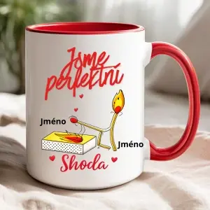 Personalizovaný hrnek – Jsme perfektní shoda