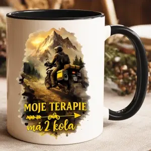 Hrnek „Moje terapie má 2 kola“