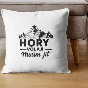 Polštář Hory volají, musím jít