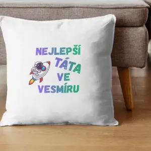 Polštář Nejlepší táta ve vesmíru