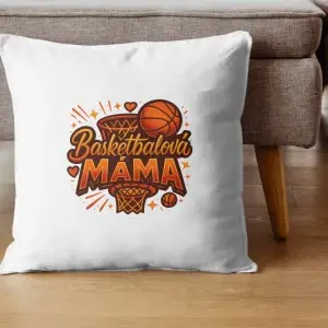 Basketbalová máma Polštář 