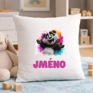 Dětský polštář se jménem – Veselý kamarád pro dětský pokoj
