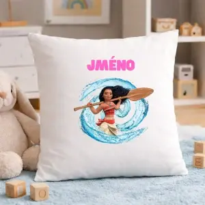 Dětský polštář s jménem – Mořská hrdinka