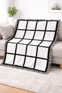 Fotodeka s vlastními fotografiemi – kolážová deka 100 × 150 cm (20 fotek)