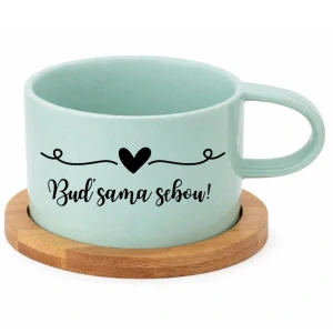 Keramický hrneček 200 ml – „Buď sama sebou!“