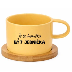 Keramický hrneček 200 ml – „Je to honička být jednička“