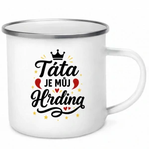 Plecháček „Táta je můj hrdina“ – 340 ml