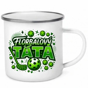 Plecháček Florbalový táta – 340 ml