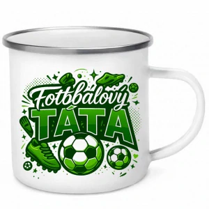 Plecháček Fotbalový táta – 340 ml