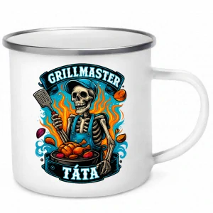Plecháček Grillmaster táta – 340 ml