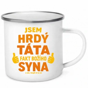 Jsem hrdý táta fakt božího syna – plecháček 340 ml