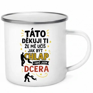 Táto, děkuji ti, že mě učíš jak být chlap – i když jsem dcera | Plecháček 340 ml