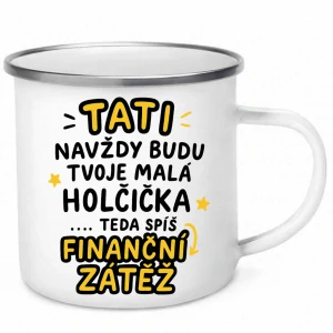 Tati, navždy budu tvoje malá holčička… teda spíš finanční zátěž | Plecháček 340 ml