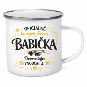 Plecháček Oficiálně ta nejvíc bezva babička | 340 ml