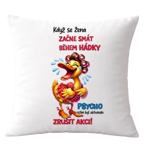 Polštář – Když se žena začne smát během hádky