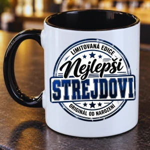 Hrnek pro strejdu – Nejlepší strejda, originál od narození, 330 ml