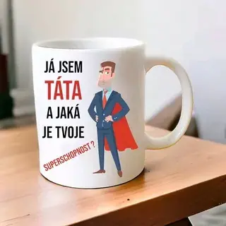 Hrnek s potiskem super táta