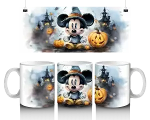 🧙♂️ Mickey Mouse v kouzelnickém klobouku – Halloween hrneček 🎃