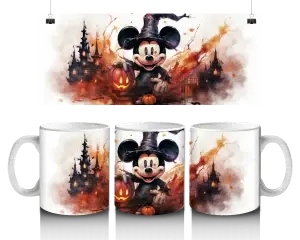 ✨ Mickey Mouse v strašidelném klobouku – Halloweenská magie 🎃