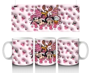 🎄 Vánoce s Mickeym a přáteli – hrnek (330 ml) 🎅💖