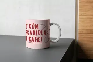 Moje kafe, Moje pravidla, můj dům – Hrnek pro pravé vládce domácnosti! ☕️🏠