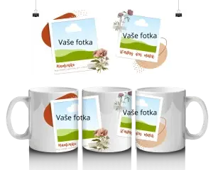 Šťastný den matek – vlastní fotka hrnek na kávu