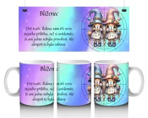 Hvězdný hrnek Blíženci - 330 ml / 450 ml