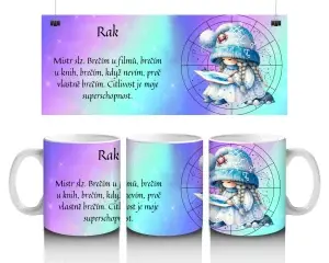 Hvězdný hrnek Rak - 330 ml / 450 ml