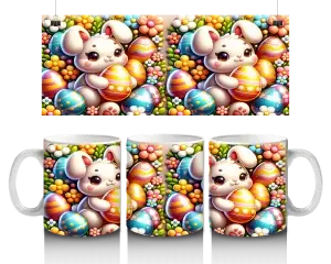 🐰✨ Velikonoční hrnek – zaječí kouzlo 🌸🥚